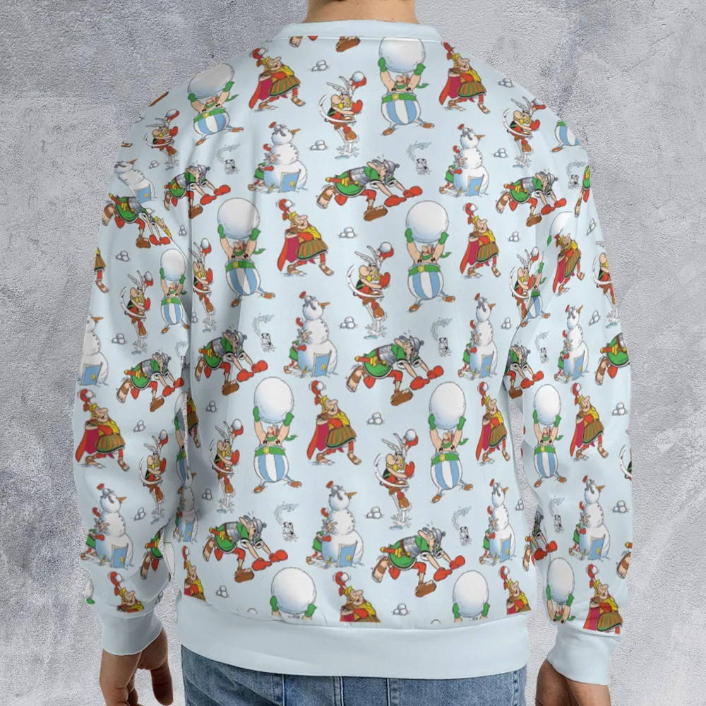 Winter Warriors Asterix All-over Print Sweatshirt - 2