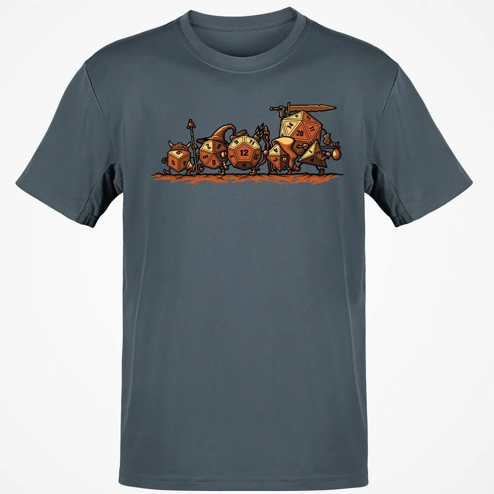 Fellowship Of The Dices T-Shirt - Charcoal - 3