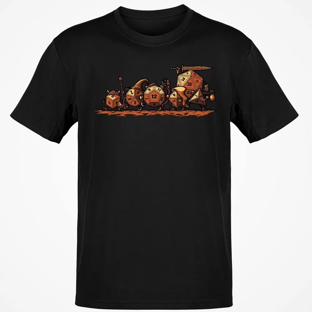Fellowship Of The Dices T-Shirt - Black - 12
