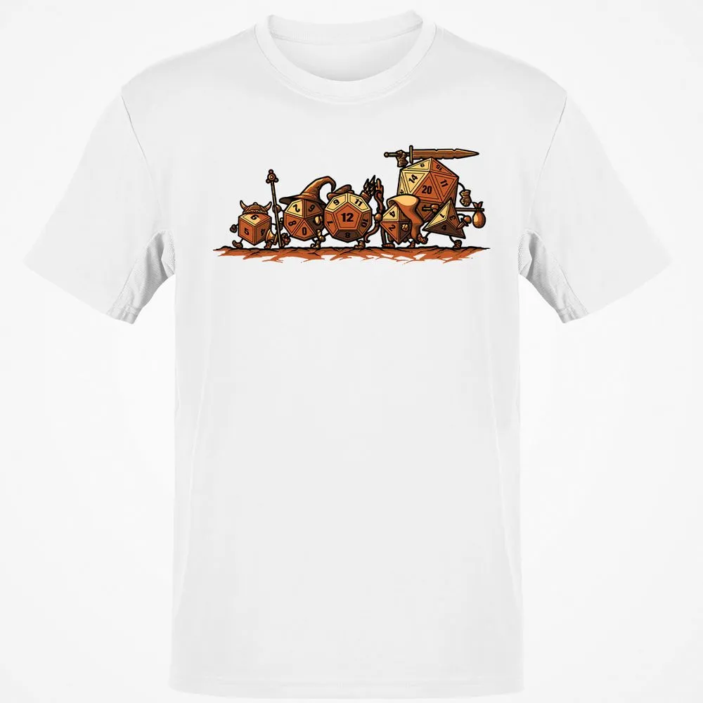 Fellowship Of The Dices T-Shirt - White - 1