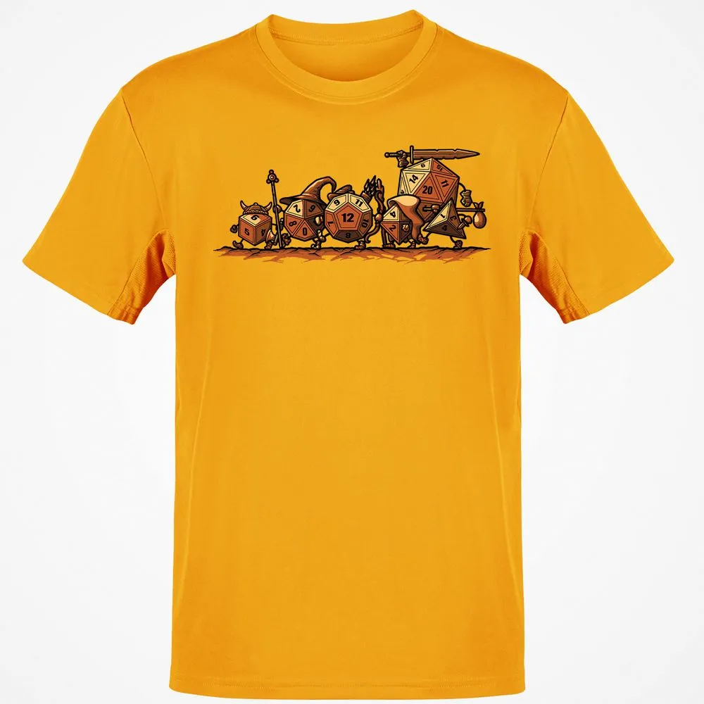 Fellowship Of The Dices T-Shirt - Gold - 4