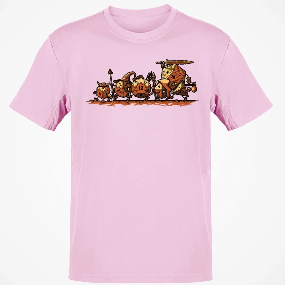 Fellowship Of The Dices T-Shirt - Light Pink - 5