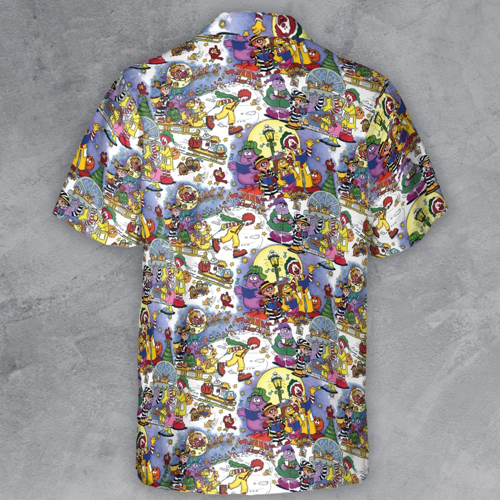 Winterfest Mcdonaldland Button Down Shirt - 3