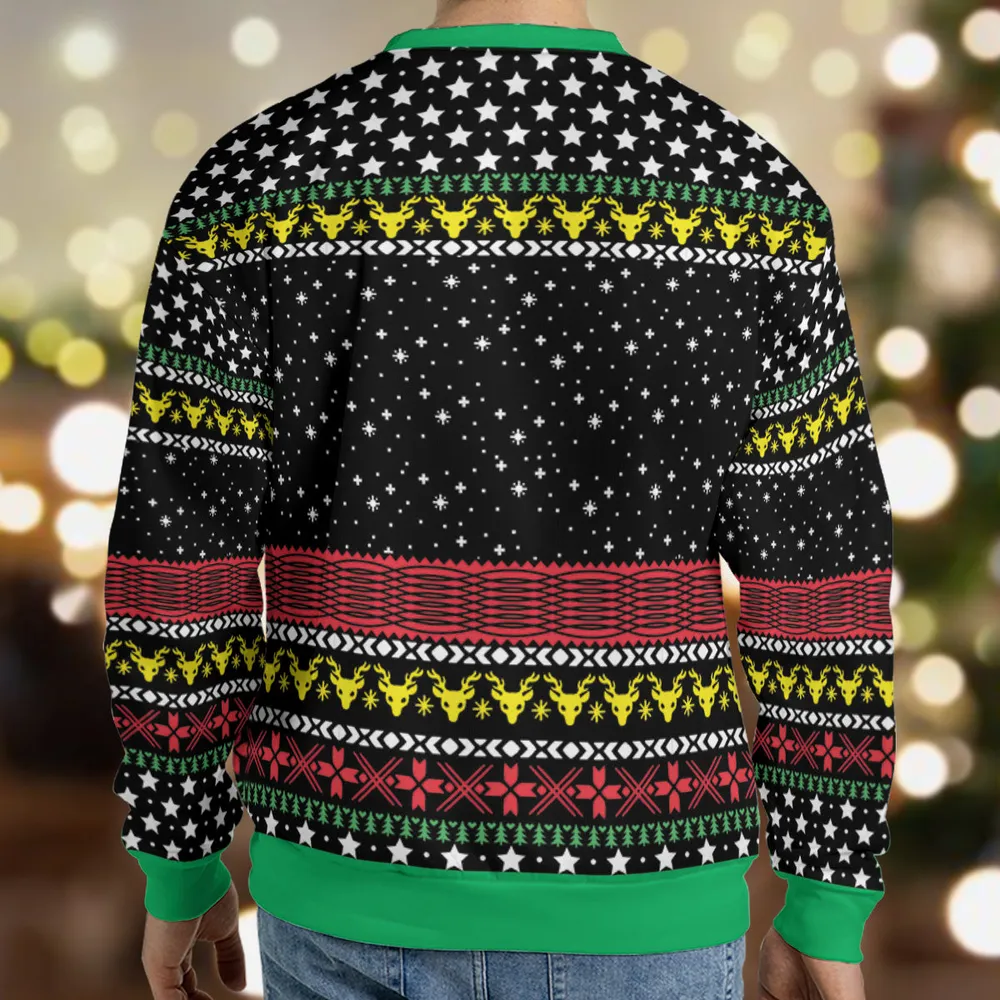 Merry New Year Trading Places Ugly Christmas Sweatshirt - 2