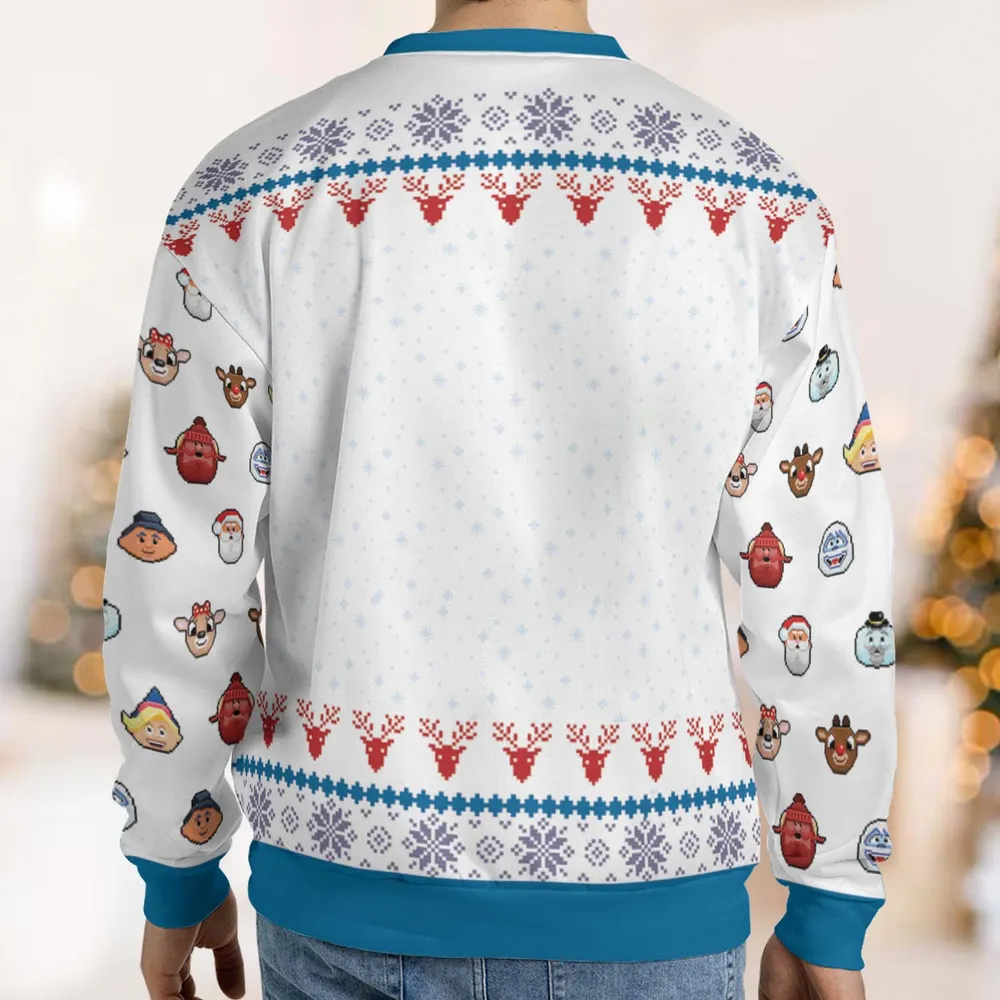 Bumbles Bounce Rudolph the Red-Nosed Reindeer Ugly Christmas Sweatshirt - 2