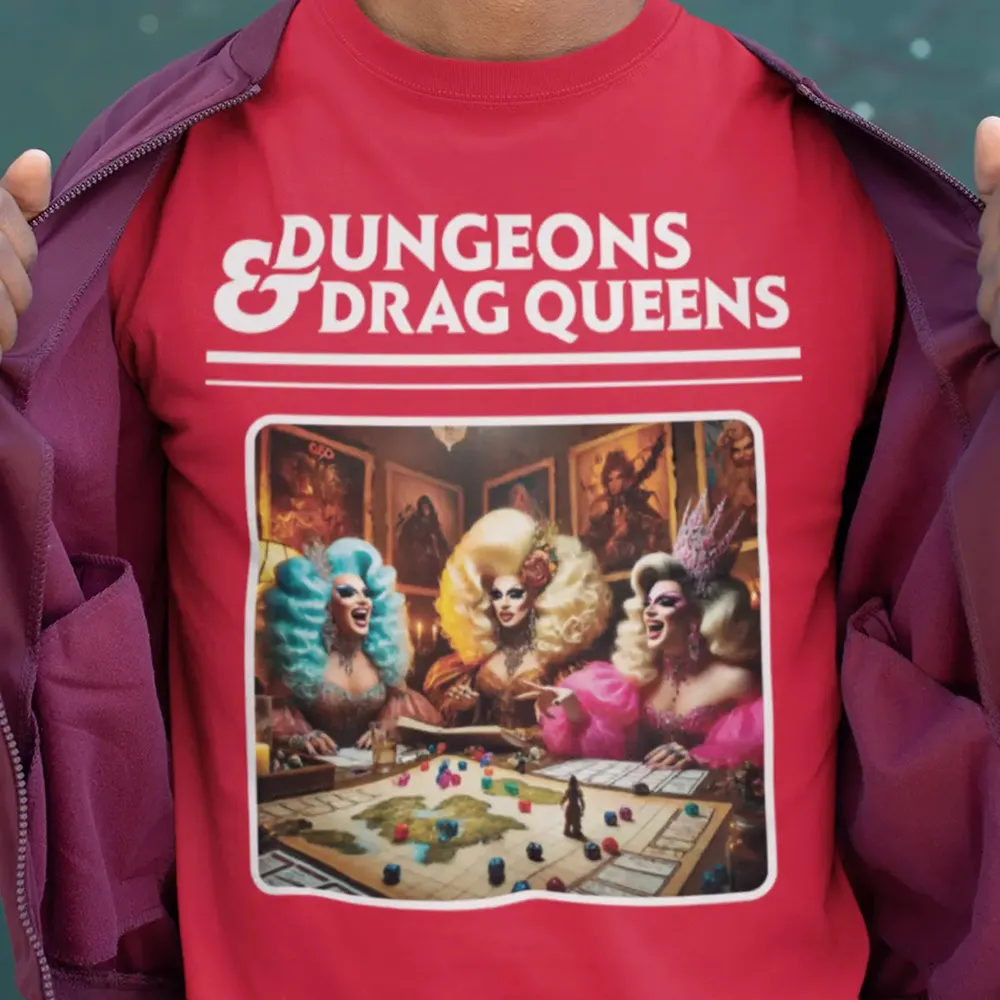 Dungeons & Drag Queens Classic Unisex T-Shirt - 1