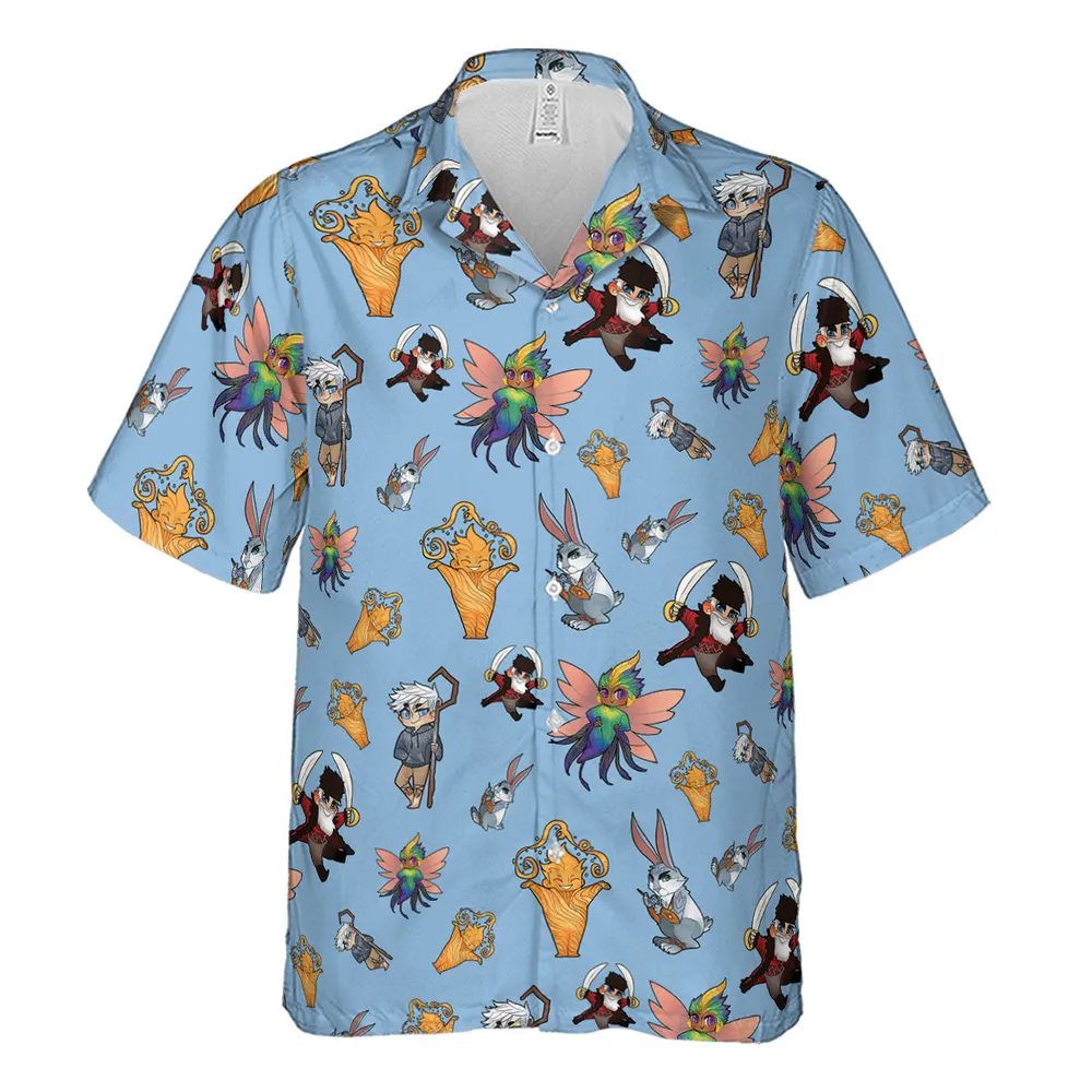 Rise of the Guardians Characters Hawaiian Shirt - 2