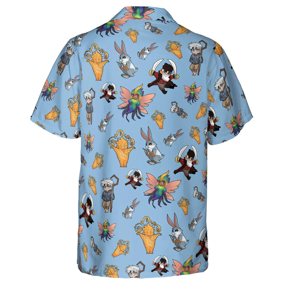 Rise of the Guardians Characters Hawaiian Shirt - 3