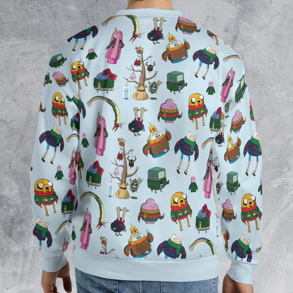 Ugly Sweater Adventure Time All-over Print Sweatshirt - 2
