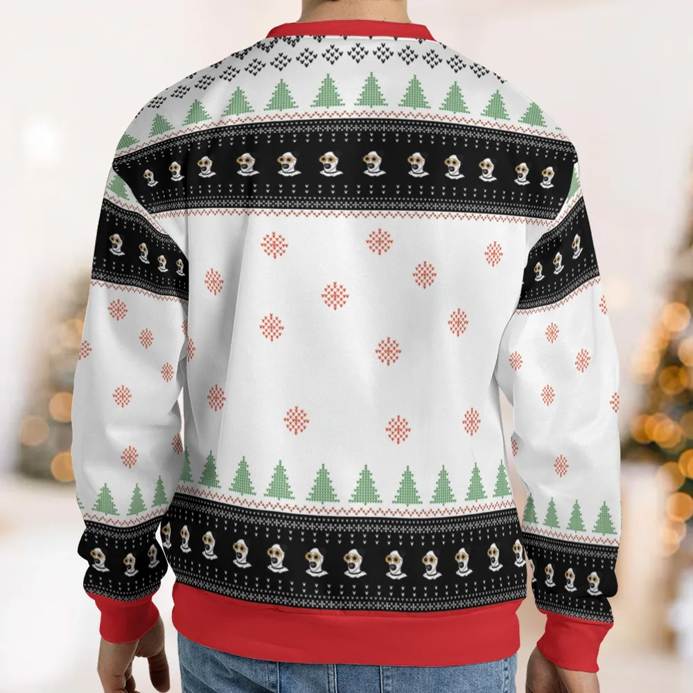 The Most Terrifying Time Of The Year Terrifier Ugly Christmas Sweatshirt - 2