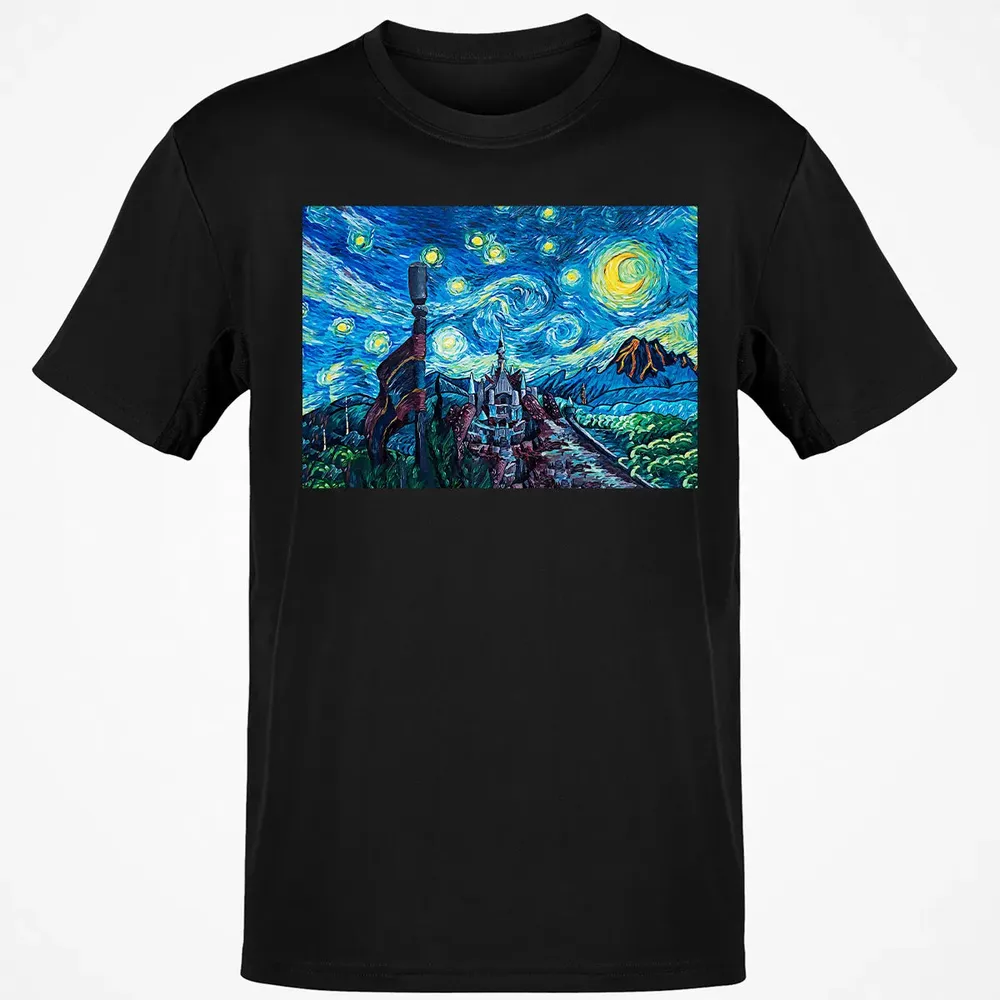 Over The Castle Poster Classic Unisex T-Shirt - 2