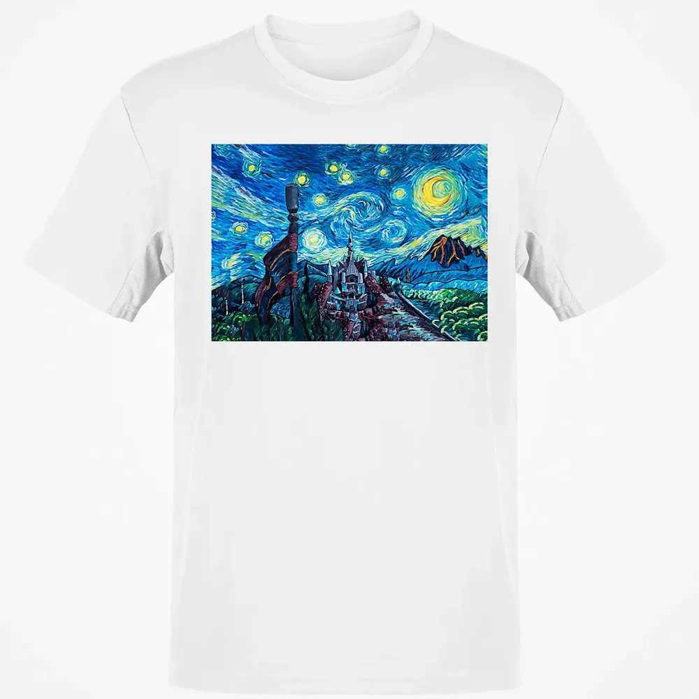 Over The Castle Poster Classic Unisex T-Shirt - 13
