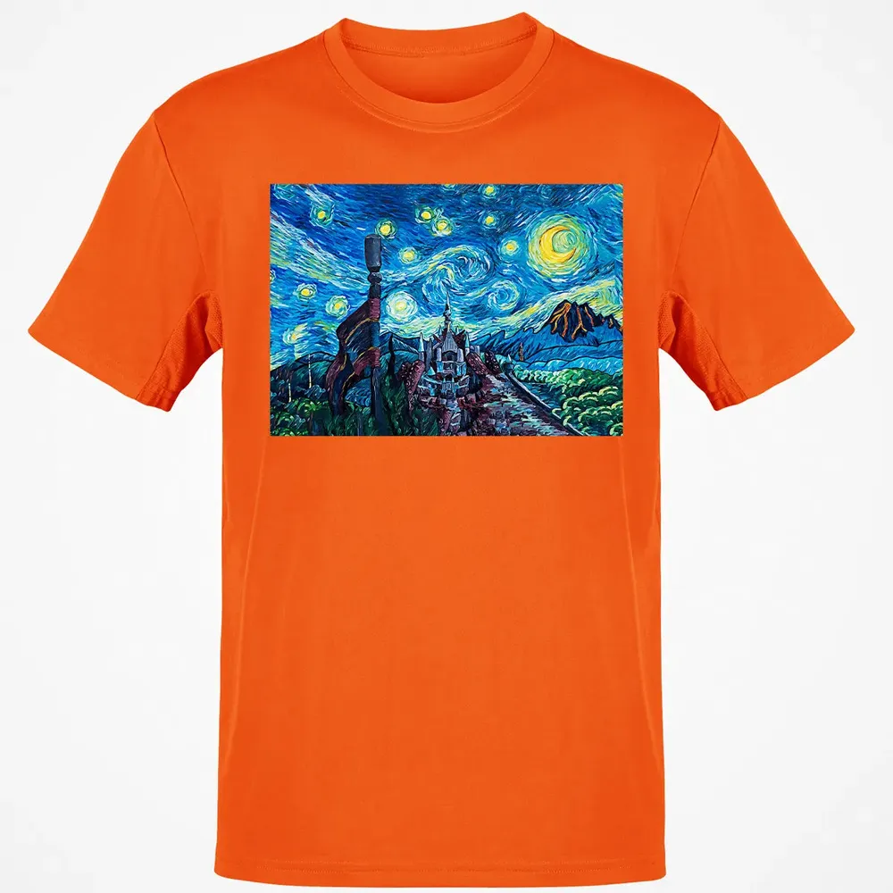 Over The Castle Poster Classic Unisex T-Shirt - 9