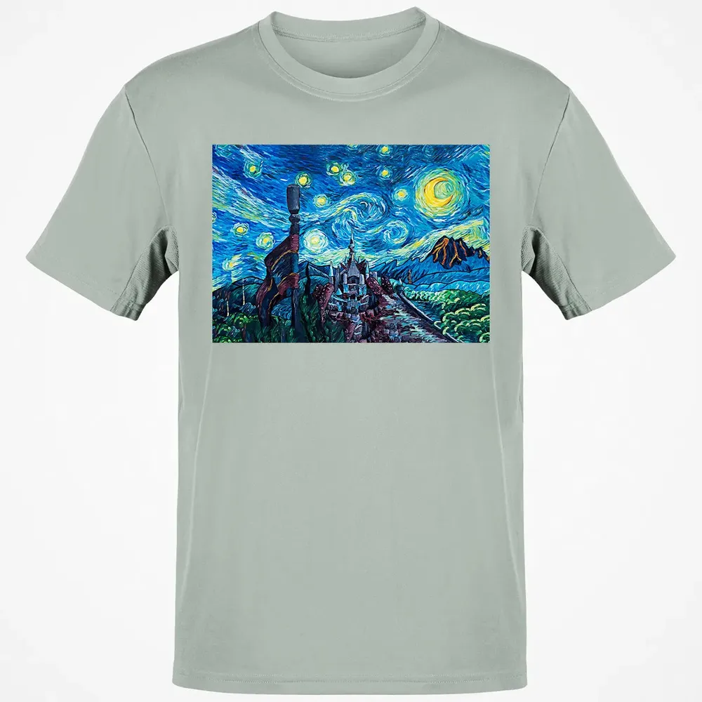 Over The Castle Poster Classic Unisex T-Shirt - 3
