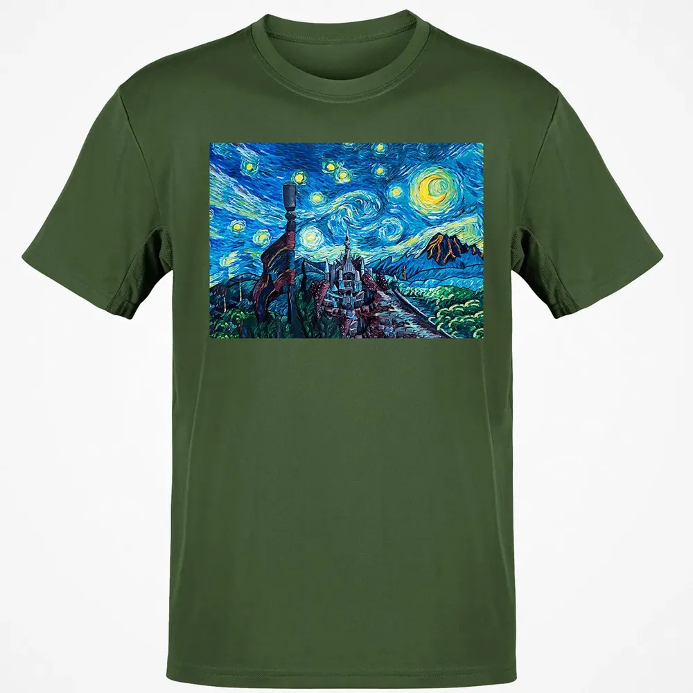 Over The Castle Poster Classic Unisex T-Shirt - 7