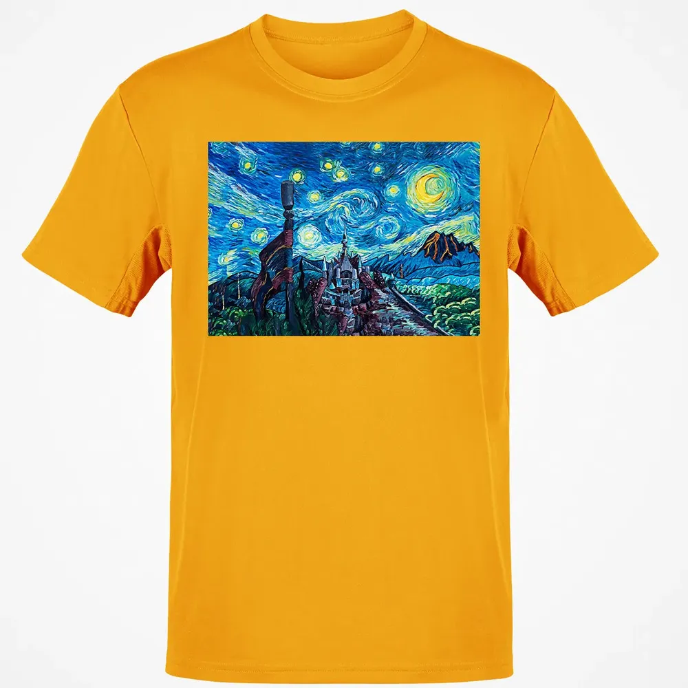 Over The Castle Poster Classic Unisex T-Shirt - 5