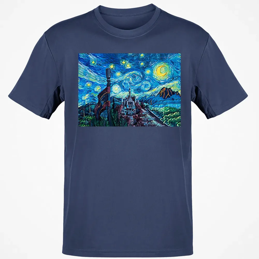 Over The Castle Poster Classic Unisex T-Shirt - 8
