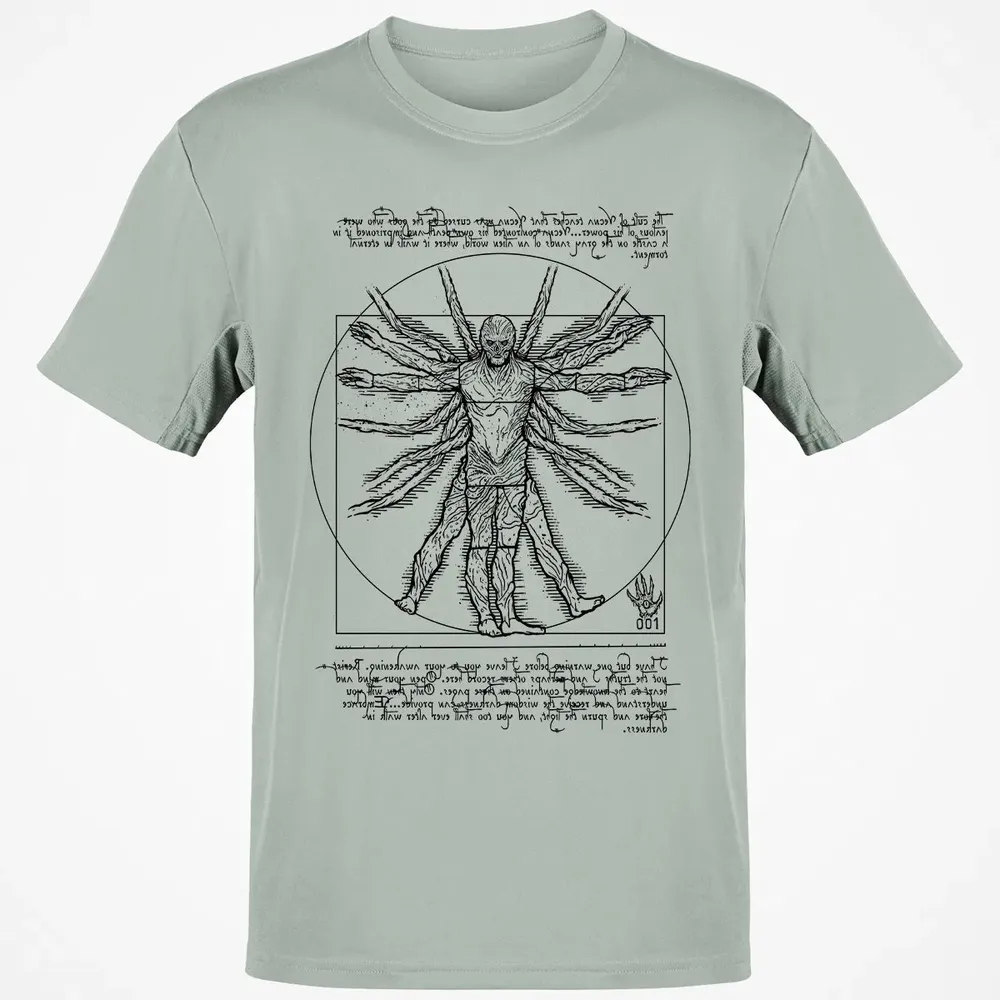 Vitruvian 001 Classic Unisex T-Shirt - 3