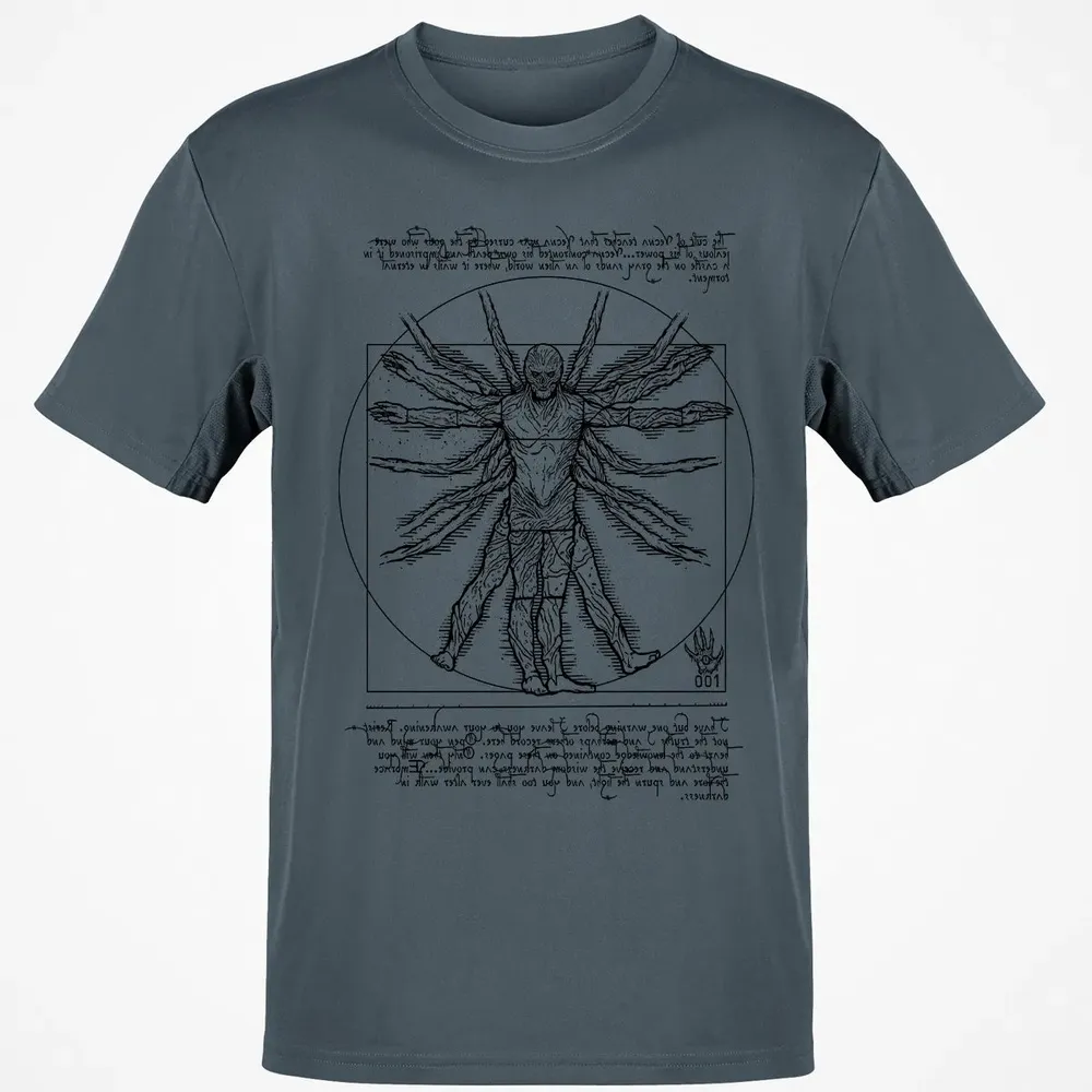 Vitruvian 001 Classic Unisex T-Shirt - 4