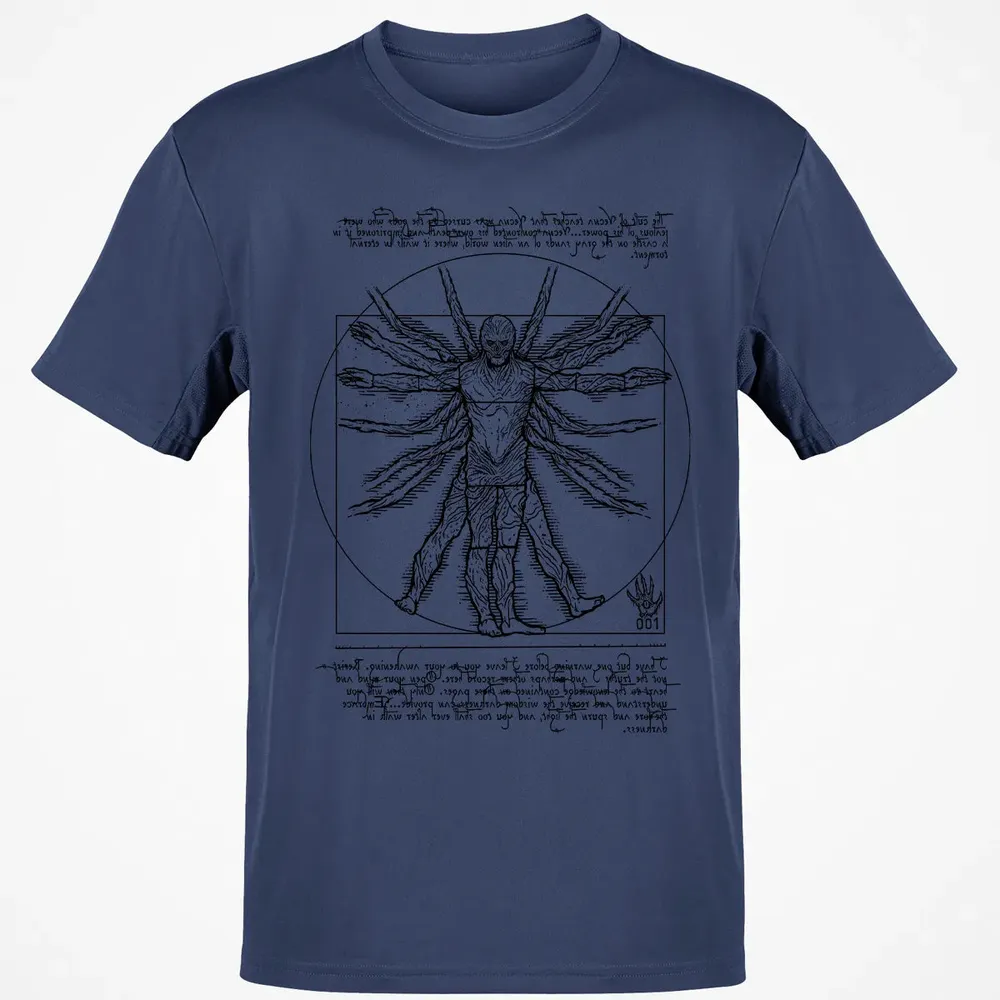 Vitruvian 001 Classic Unisex T-Shirt - 8