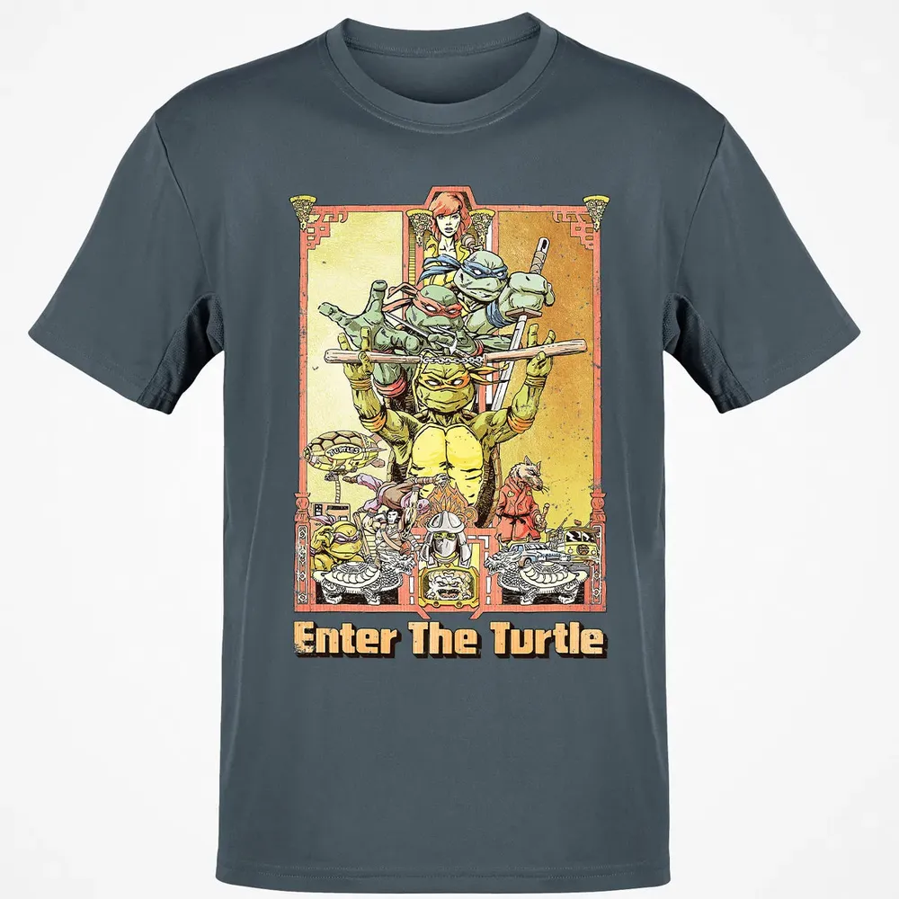 Enter The Turtle Classic Unisex T-Shirt - 4