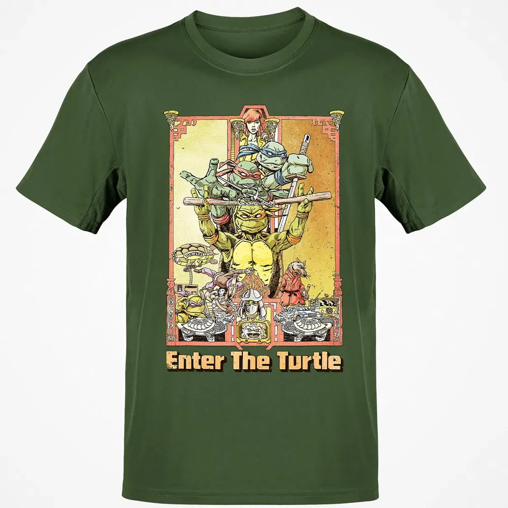 Enter The Turtle Classic Unisex T-Shirt - 7