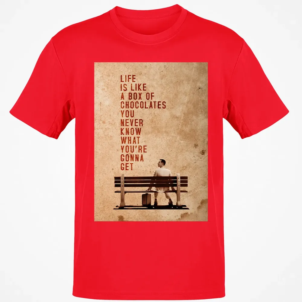 Life Is Like A Box Of Chocolates You Never Know What You're Gonna Get Classic Unisex T-Shirt - 11