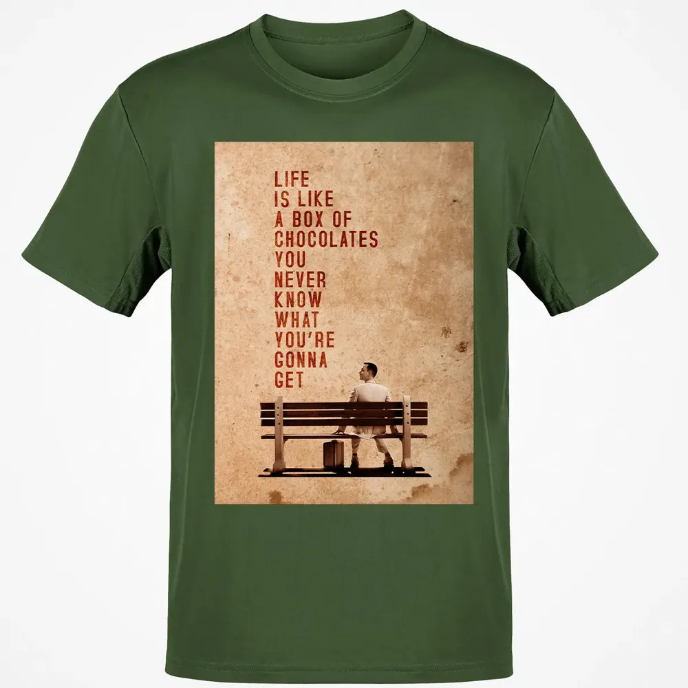 Life Is Like A Box Of Chocolates You Never Know What You're Gonna Get Classic Unisex T-Shirt - 7
