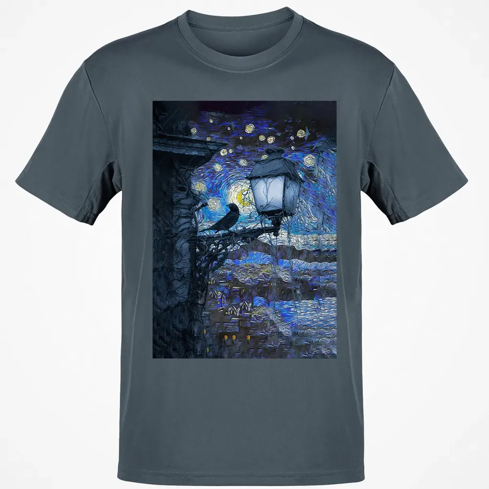 Poe Raven Classic Unisex T-Shirt - 4