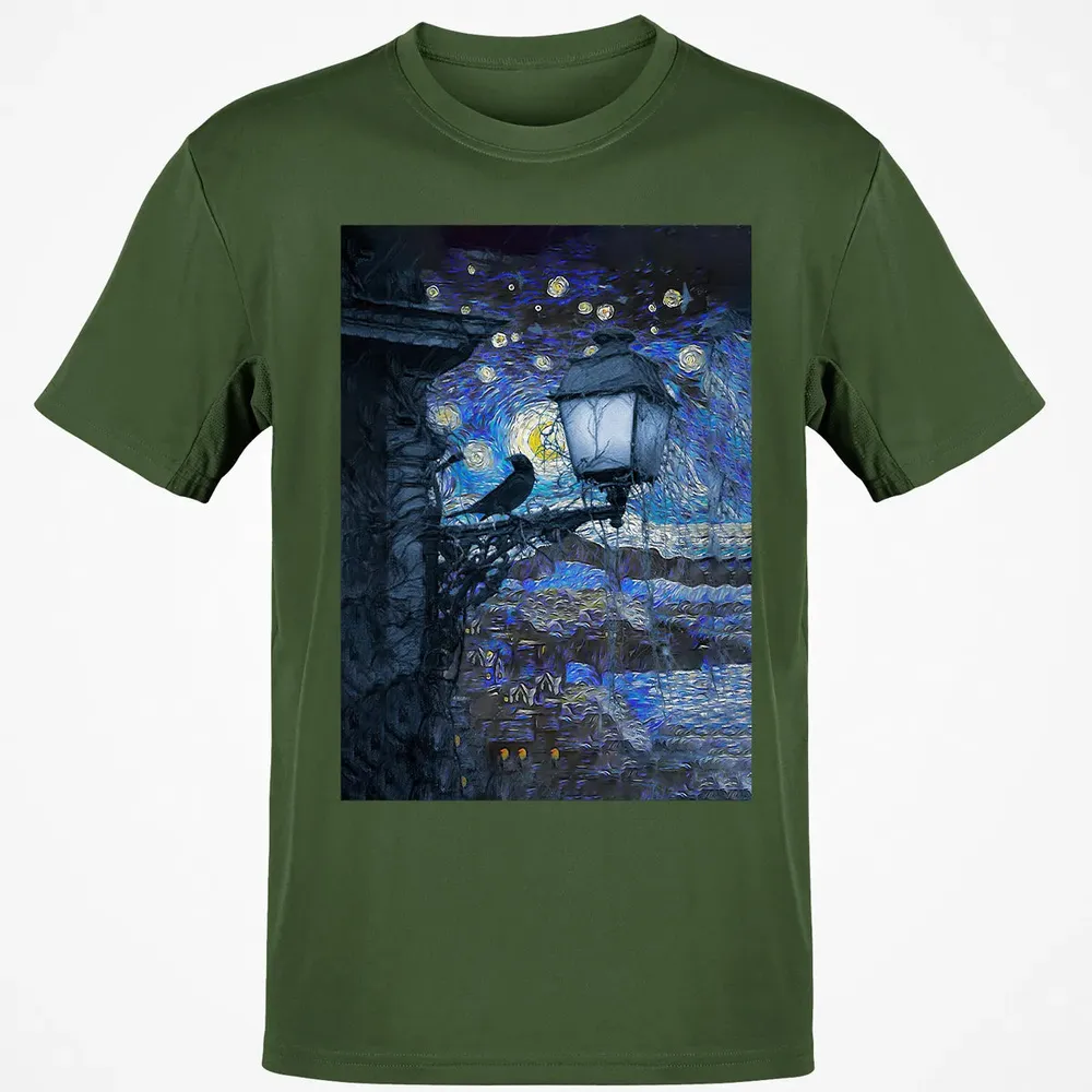 Poe Raven Classic Unisex T-Shirt - 7