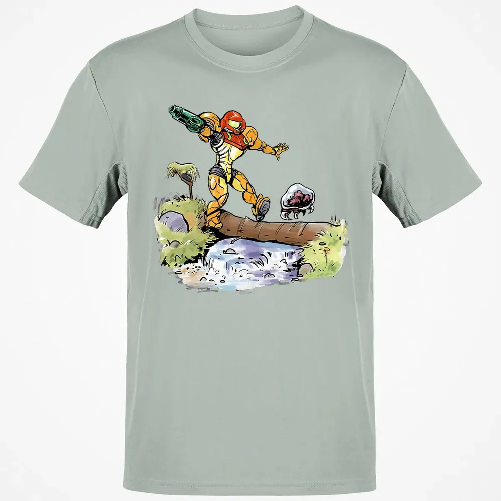 Samus and Metroid Classic Unisex T-Shirt - 3