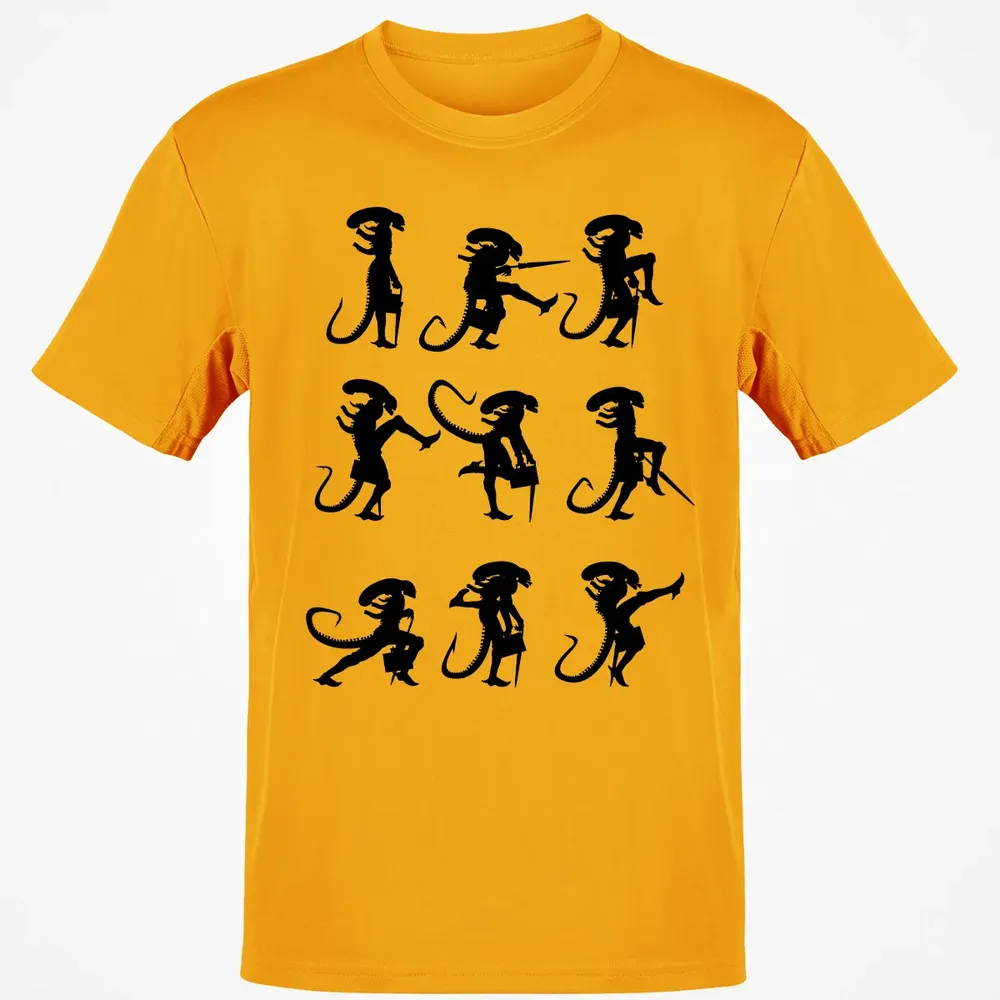 Alien Silly Walks Classic Unisex T-Shirt - 5