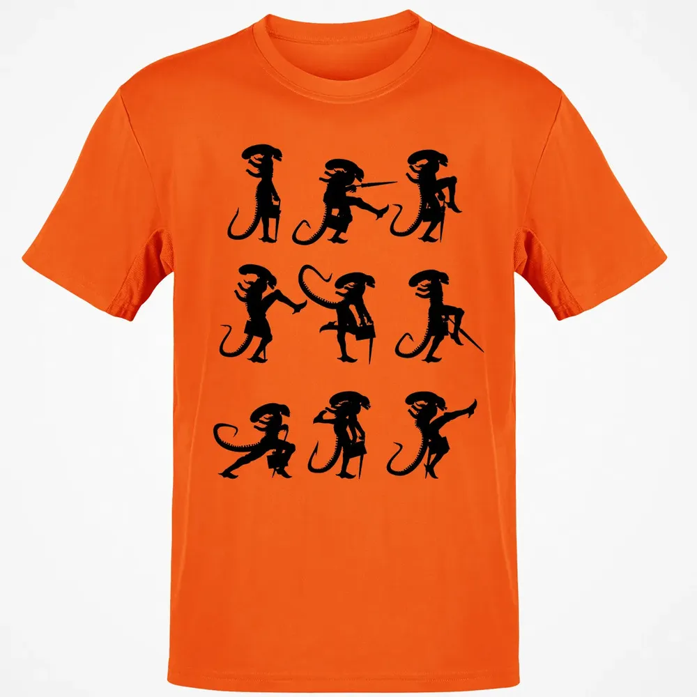 Alien Silly Walks Classic Unisex T-Shirt - 9