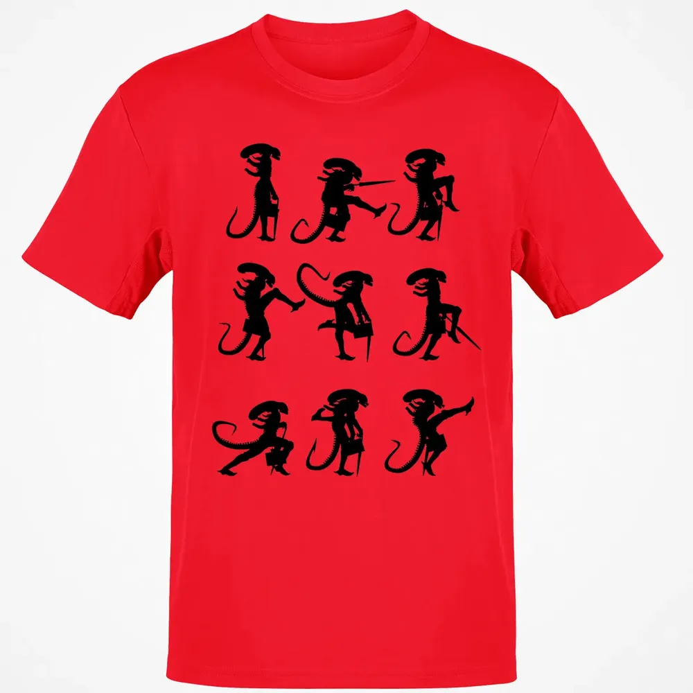 Alien Silly Walks Classic Unisex T-Shirt - 11