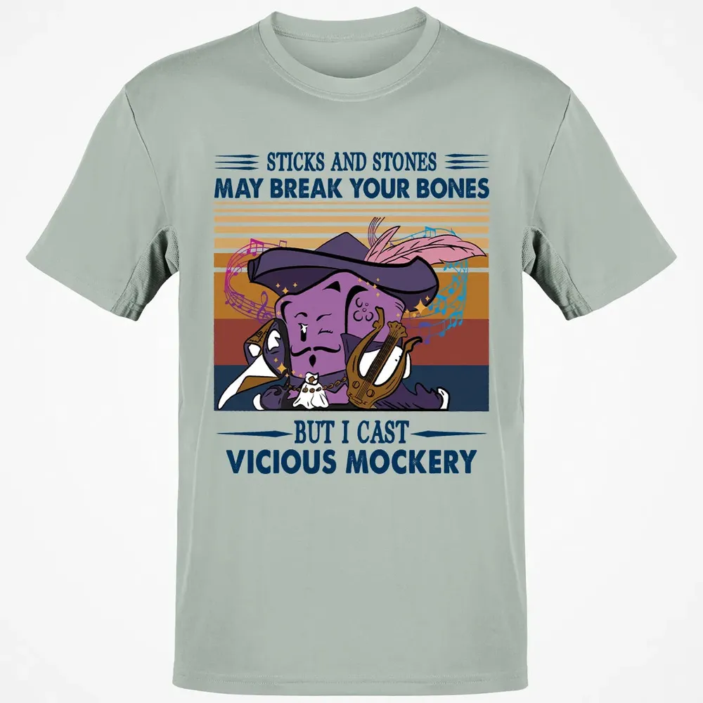 I Cast Vicious Mockery Classic Unisex T-Shirt - 3
