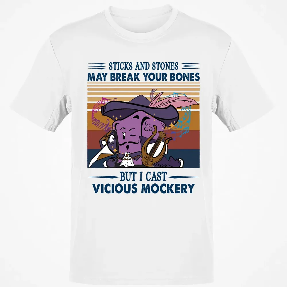 I Cast Vicious Mockery Classic Unisex T-Shirt - 13