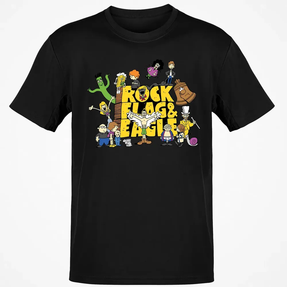 Rock Flag Eagle Classic Unisex T-Shirt - 2