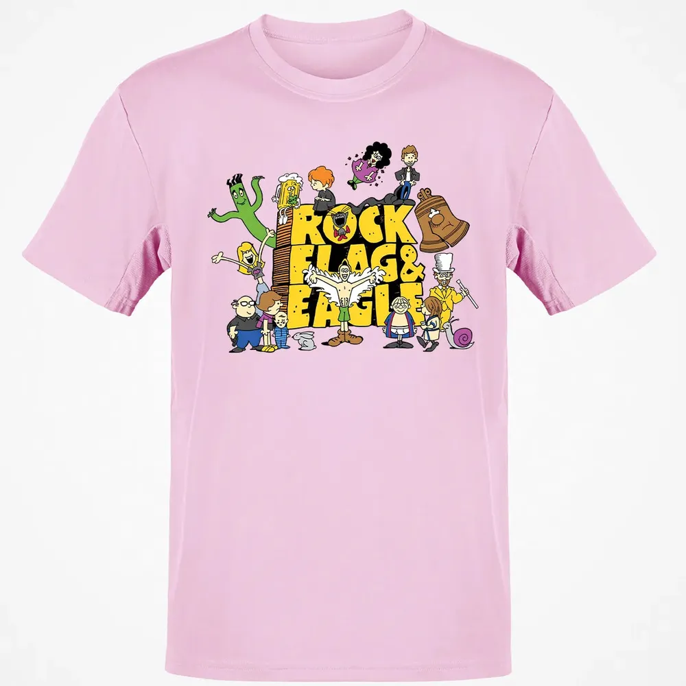 Rock Flag Eagle Classic Unisex T-Shirt - 6
