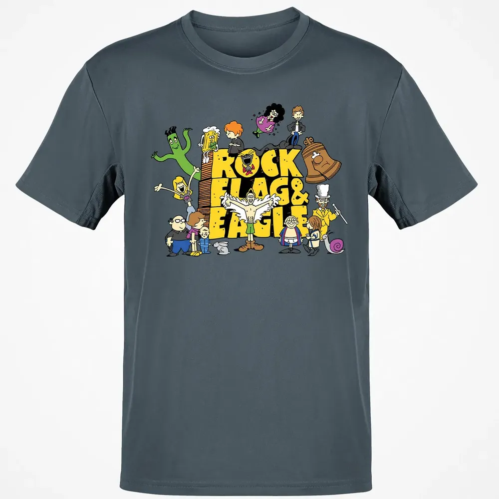 Rock Flag Eagle Classic Unisex T-Shirt - 4