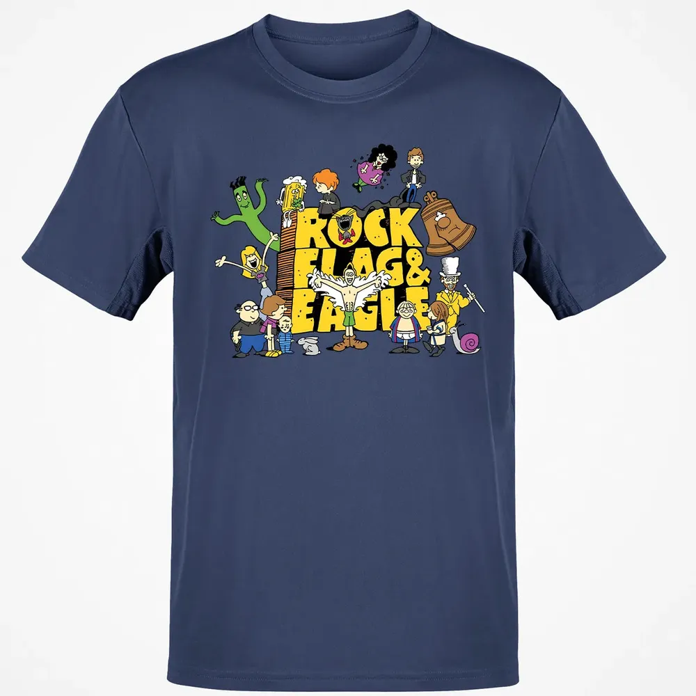 Rock Flag Eagle Classic Unisex T-Shirt - 8