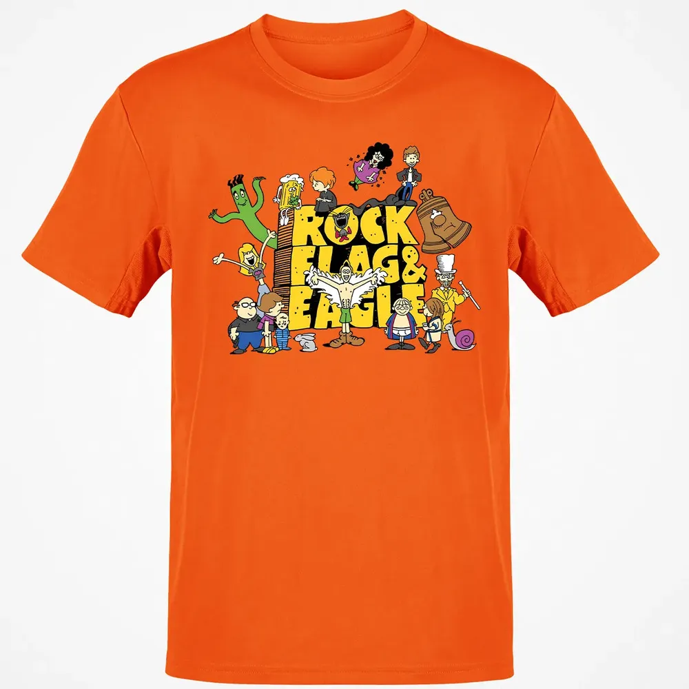 Rock Flag Eagle Classic Unisex T-Shirt - 9