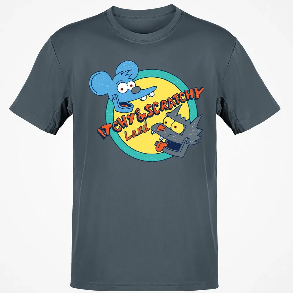 Itchy & Scratchy Land Classic Unisex T-Shirt - 4
