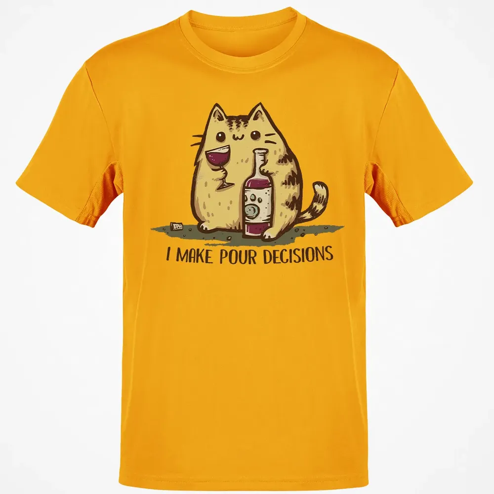 Pour Decisions Classic Unisex T-Shirt - 5