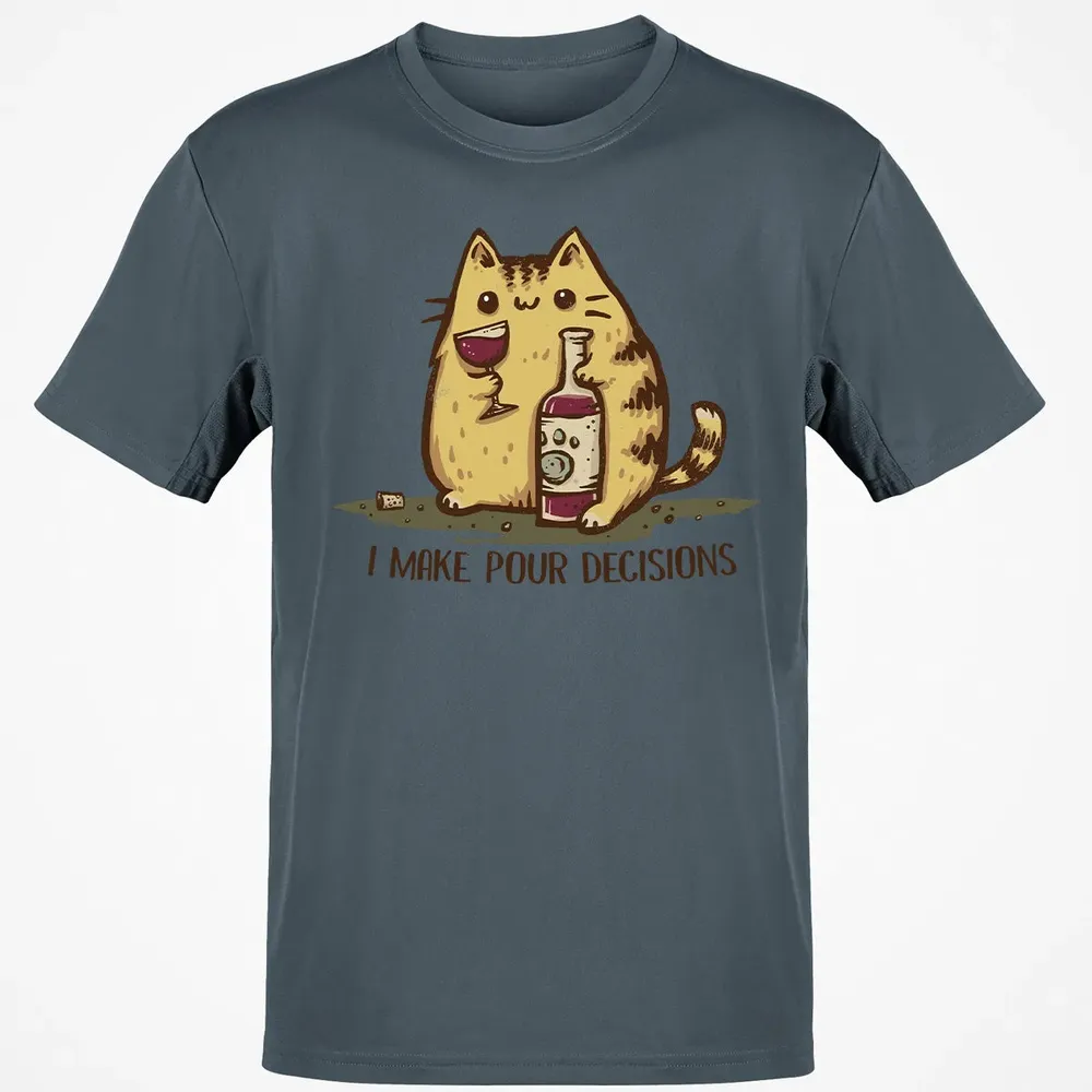 Pour Decisions Classic Unisex T-Shirt - 4