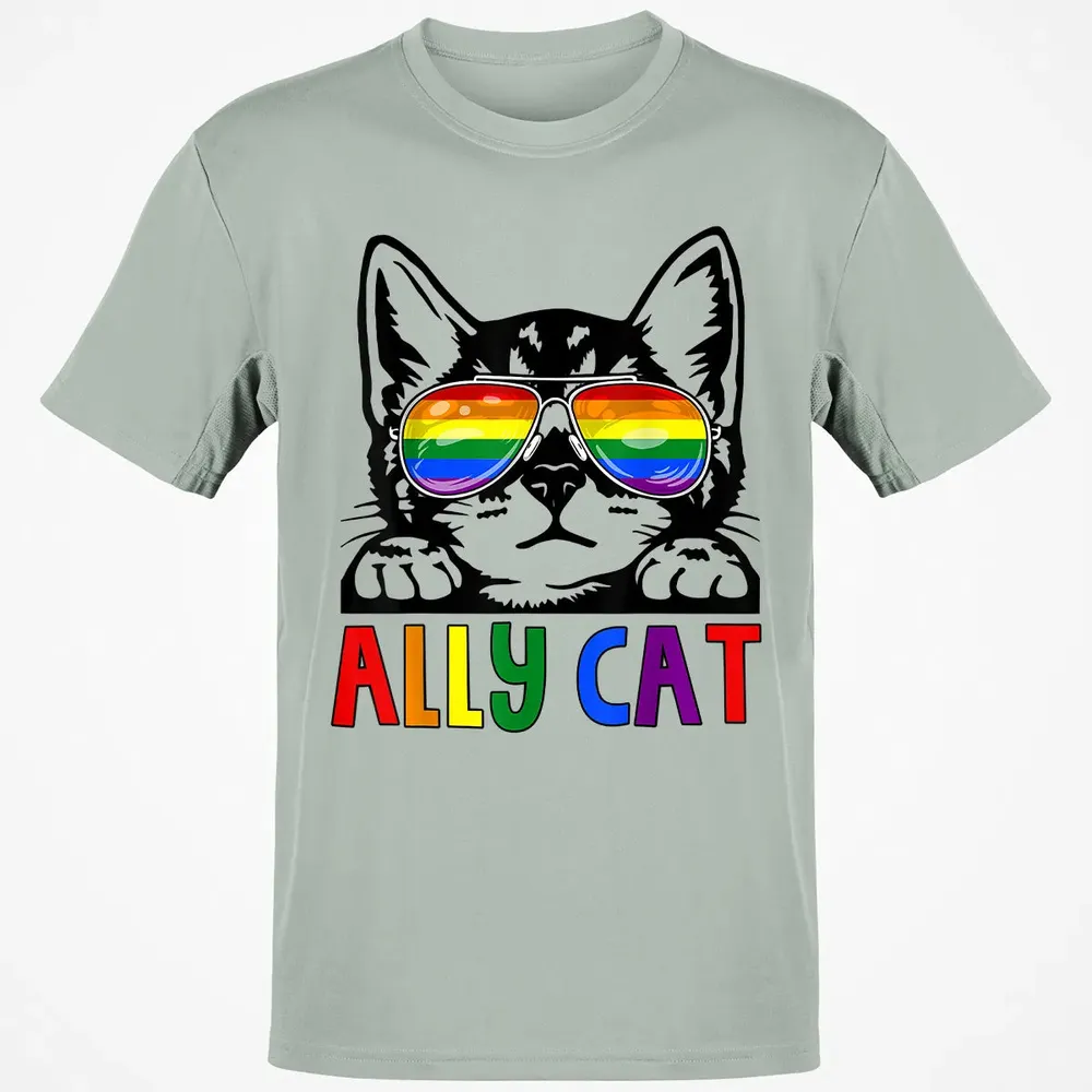 Ally Cat Classic Unisex T-Shirt - 3