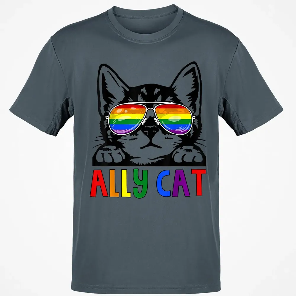 Ally Cat Classic Unisex T-Shirt - 4