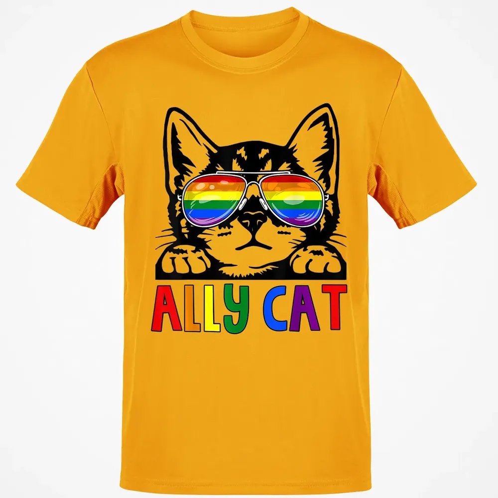 Ally Cat Classic Unisex T-Shirt - 5