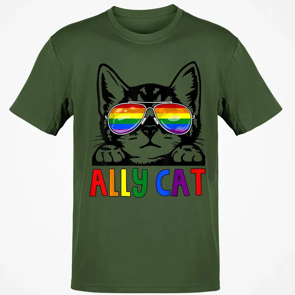 Ally Cat Classic Unisex T-Shirt - 7