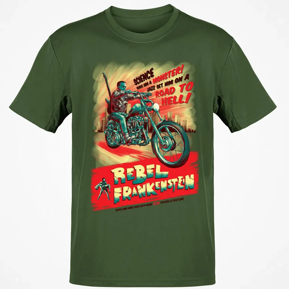 Rebel Frankenstein Classic Unisex T-Shirt - 7
