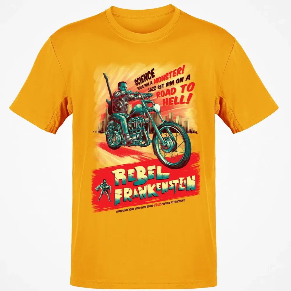 Rebel Frankenstein Classic Unisex T-Shirt - 5